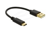 USB Kabel - DeLOCK - USB-C cable - USB to 24 pin USB-C - 15 cm - 80954