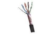 Netzwerk - Kabel - A-LAN Technologie ALANTEC bulk cable - 305 m - black - Schwarz - 305m - KIF6OUTZ305