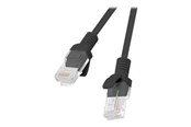 Netzwerk - Kabel - Lanberg patch cable - 2 m - RAL 9004 black - Schwarz - 2m - PCU5-20CC-0200-BK