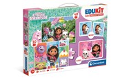 Puzzle - Clementoni Gabby's Dollhouse Edukit 4in1 Puzzles and Games 3D Puzzle - 18319