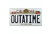 Merchandise - FaNaTtik - Back To The Future Replica Number Plate Tin Sign - 5060662464034