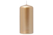 Einrichtung - Asp-Holmblad Stumpenkerze Metallic Gold - 69507