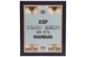 Einrichtung - Asp-Holmblad Advents-Stumpenkerzen Weiß mit Speer - 71018