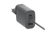 Handys - Adapter und Ladegeräte - Unisynk 3 Port Global Multi-Charger Kit - 65W - Grey - 10461