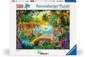 Puzzle - Ravensburger Tigers in the Oasis 500p - 12001384