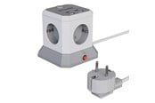 Stromkabel (Extern) - BlitzWolf EC1 Extender 4xAC 2xUSB-A 2xUSB-C - BW-EC1
