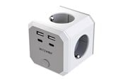 Stromkabel (Extern) - BlitzWolf BW-EC2 8-in-1 Power Cube 4xAC 2xUSB-A 2xUSB-C - BW-EC2
