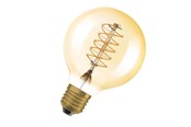 LED-Birnen - Osram LED-Lampe Vintage 1906 Globe80 600lm 7W/822 Gold Dimmable E27 - 4099854090820