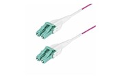 Netzwerk - Kabel - StarTech.com 15m (49.2ft) LC/LC (UPC) OM4 Multimode Fiber Optic Cable - patch cable - 15 m - erika violet - Lila - 15m - OM4RLCLC15M