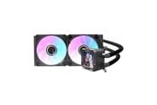 CPU Kühler - Darkflash DV240S CPU Water Cooler - Black - CPU-Wasserkühlung - Max 30 dBA - DV240S BLACK