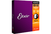 Musikinstrumente & DJ-Ausstattung - Elixir Strings 16052 - Phosphor Bronze - Akustik-Saiten - Nanoweb - Light (12-53) - CEL 16052