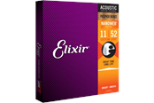 Musikinstrumente & DJ-Ausstattung - Elixir Strings 16027 - Phosphor Bronze - Akustiksaiten - Nanoweb - Custom Light (11-52) - CEL 16027