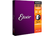 Musikinstrumente & DJ-Ausstattung - Elixir Strings 16002 - Phosphor Bronze - Akustik-Saiten - Nanoweb - Extra Custom Light (10-47) - CEL 16002