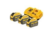 Akkus & Ladegeräte - Dewalt DCB118X3-QW Cordless Tool Battery and Charger - DCB118X3-QW