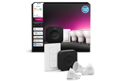 Smart-Home - Philips Hue Starter Kit Pro: 3 GU10 bulbs + Dimmer switch + Bridge Pro - 929003666513