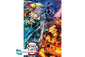 Merchandise - ABYstyle - DEMON SLAYER Poster Key art 2 (91.5x61cm) - Plakat - 3665361101802