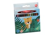 Utensilien zum Schreiben und Zeichnen - Wins Holland - Crayons Jungle Animals 12 pcs. - KL337