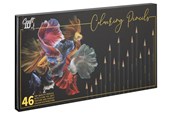 Kunst & Handwerk Ausstattung - Craft Sensations Colouring pencil set 46 pcs in box with magnet - CR0500/NT