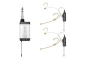 Musikinstrumente & DJ-Ausstattung - Acemic Q2/H1 wireless set 2 headset & 1 receiver - 200445