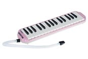 Musikinstrumente & DJ-Ausstattung - Suzuki Melodica Alto Study 32 incl. hardcase - Pink - 200104