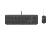 Tastaturen - Logitech Signature Slim Wired Combo MK620 for Business - Tastatur & Maus Set - Deutsch - Grau - 920-013343