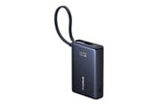 Powerbank (Akku) - Baseus PicoGo power bank - with built-in USB-C cable - 2 x USB-C USB - 45 Watt Powerbank (Akku) - 10000 mAh - P10076803123-00