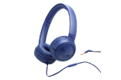 Kopfhörer/Headsets - JBL Tune 530 Wired On-ear Headphones Blue - JBLT530BLU