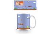 Merchandise - Nintendo - Super Mario (Retro Title) 11oz/315ml White Ceramic Mug - Becher - MG24484