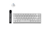 Tastaturen - MCHOSE Ace 68 Ice Blue Magnetic Hall Effect - Gaming Tastaturen - ohne Numpad - Englisch (US) - Weiss - MC-Ace68-15