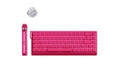 Tastaturen - MCHOSE Ace 68 Ice Rhino Magnetic Hall Effect - Gaming Tastaturen - ohne Numpad - Englisch (US) - Rot - MC-Ace68-28