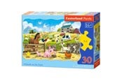 Puzzle - Castorland Dyr på gården 30 brik - B-03815
