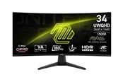 Monitor - 34" MSI MAG 346CQ - 3440x1440 (UWQHD) - 180Hz - VA - MAG 346CQ