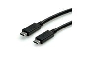 USB Kabel - Roline - USB-C cable - 24 pin USB-C to 24 pin USB-C - 1 m - 11.02.9057