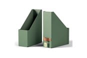 Archivierung und Aufbewahrung - Leitz Puro Stehsammler, 100% Recyclingkarton, 2er-Pack, Grün - 24710050