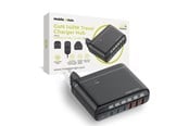 Handys - Adapter und Ladegeräte - Mobile Origin GaN 140W Travel Charger Hub PW12 EU/UK/US - 3x USB-C + 3x USB-A - MO-CH140-PW12