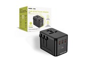 Handys - Adapter und Ladegeräte - Mobile Origin GaN 67W Travel Adapter PW5 EU/UK/US/AUS - 3x USB-C + USB-A - MO-TRA67-PW5