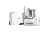 Mainboard - GIGABYTE B850 AORUS STEALTH ICE Mainboard - AMD B850 - AMD AM5 - DDR5 RAM - ATX - B850 A STEALTH ICE