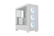 Gehäuse - Fractal Design Pop 2 Air White TG RGB - Gehäuse - Miditower - Weiß - FD-C-POA2A-04