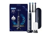 Elektrische Zahnbürsten - Oral-B Zahnbürste iO9 Black Gift Pack incl. Charging Travel Case + 2 extra brush heads - 8006530069199