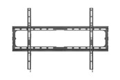 Wandhalterungen, AV-Halterungen & AV-Möbel - Deltaco mounting kit - fixed - for flat panel - up to 45 kg - black - Max 45 kg - recommended for 80" - ARM-523-B