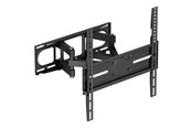 Wandhalterungen, AV-Halterungen & AV-Möbel - Deltaco mounting kit - full-motion - for curved / flat panel - 3-way tilt swivel up to 40 kg - black - Max 40 kg - recommended for 70" - ARM-1202-B