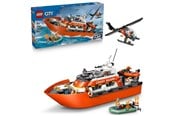 LEGO®  - LEGO City 60504 Rettungsboot der Küstenwache mit Hubschrauber - 60504