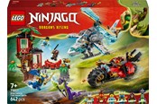 LEGO®  - LEGO Ninjago 71857 Showdown am Baumhaus mit dem Ninja-Bike - 71857
