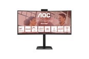 Bildschirm - 34" AOC CU34E4CW - 3440x1440 (UWQHD) - 120Hz - VA - 90W USB-C - KVM switch - CU34E4CW