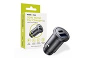 Handys - Adapter und Ladegeräte - Mobile Origin Metal Car Charger 30W - CA12 -  USB-C - USB-A - MO-MCCH30W-CA12
