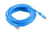 Netzwerk - Kabel - Lanberg patch cable - 10 m - blue RAL 5012 - Blau - 10m - PCF6-10CC-1000-B