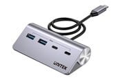 USB-Hubs - Unitek uHUB Q4 - hub - 4-in-1 - 4 ports USB-Hubs - 4 - Grau - H1337AGY01