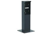 Schaltereinheiten - Niko-Servodan Hydro garden post with 2 functions including mounting flange, black - 761-36920