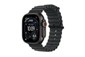 Smartwatches, Pulsuhren, Sportuhren & Schrittzähler - Apple Watch Ultra 3 GPS + Cellular 49mm Black Titanium Case with Black Ocean Band - MF0J4DH/A