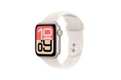 Smartwatches, Pulsuhren, Sportuhren & Schrittzähler - Apple Watch SE 3 GPS 40mm Starlight Aluminium Case with Starlight Sport Band - S/M - MEH34QN/A